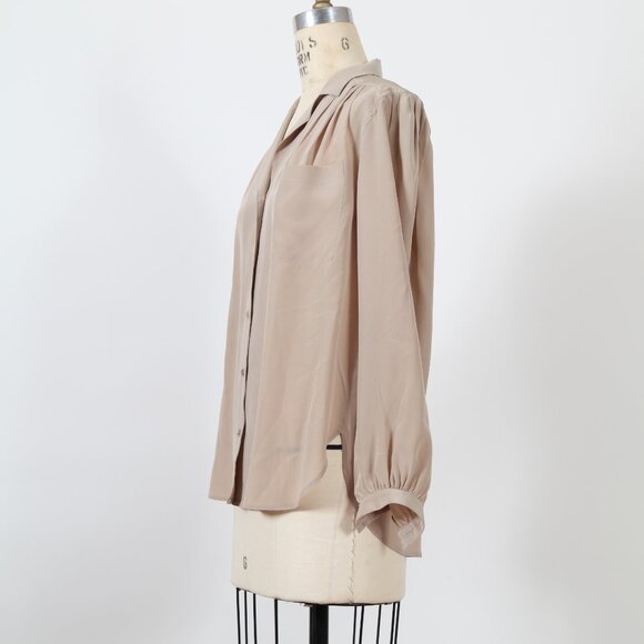 Harve Benard Silk Blouse - Picture 3 of 3